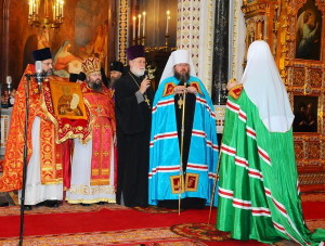 Metropolitan Jonah and Patriarch Kirill