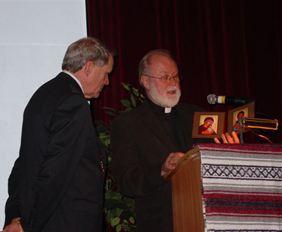 Wesley Granberg-Michaelson and Father Leonid Kishkovsky