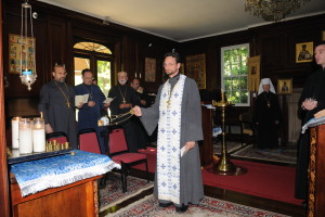 Memorial Litiya served for the newly-reposed Aleksandr Solzhenitsyn at St. Sergius of Radonezh Chapel at the OCA Chancery.