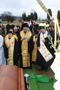 Interment of Archbishop Job