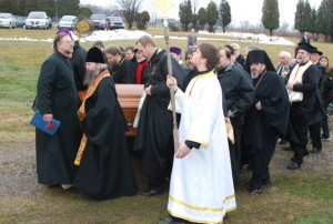 Interment of Archbishop Job