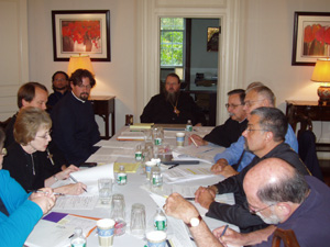 Strategic Planning Committee members, OCA department chairs, meet