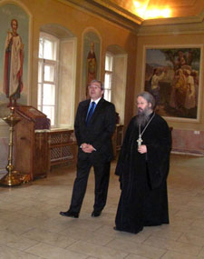 Canada's new Ambassador to the Russian Federation visits OCA Representation Church