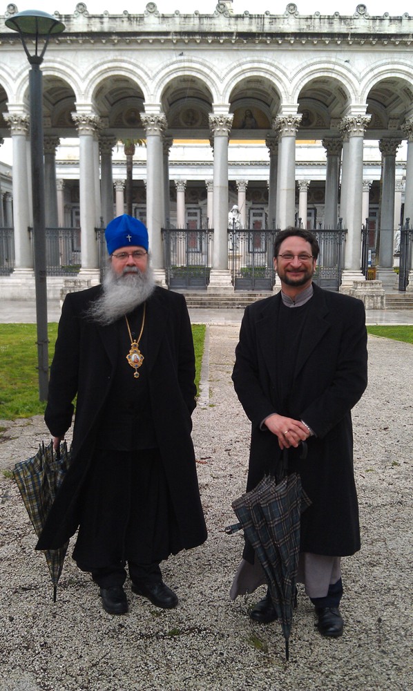 Metropolitan Tikhon in Rome