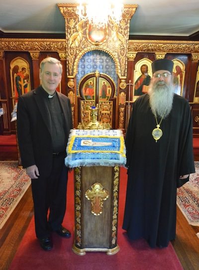 Fr. Peter West and Metropolitan Tikhon