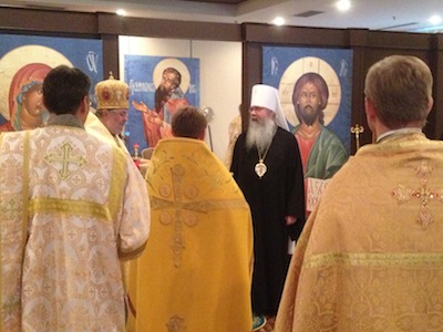 After Hierarchical Liturgy